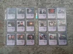 Babylon 5 CCG Psi Corps Complete Set + Promos + Autos (205 Cards) NM Condition - Image 11