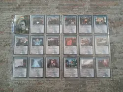 Babylon 5 CCG Psi Corps Complete Set + Promos + Autos (205 Cards) NM Condition - Image 15