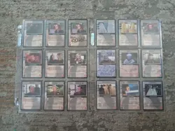 Babylon 5 CCG Psi Corps Complete Set + Promos + Autos (205 Cards) NM Condition - Image 4