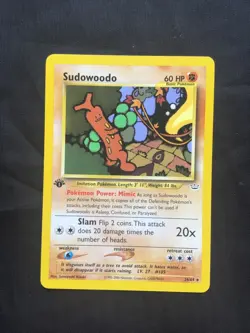 Pokemon Cards: Neo Revelation 1st Edition Rare: Sudowoodo 26/64 - Image 1