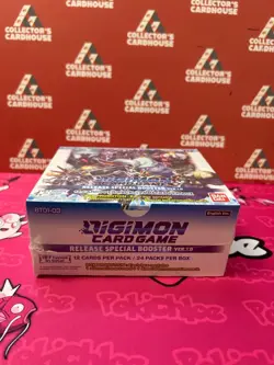 Digimon Card Game Special Release Ver1.0 BT01-03 Booster Box - Brand New | V20 - Image 1