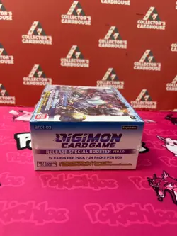 Digimon Card Game Special Release Ver1.0 BT01-03 Booster Box - Brand New | V20 - Image 4
