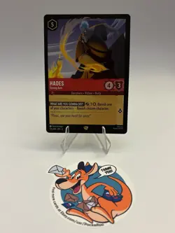 Hades Strong Arm Legendary Card 125/204 Disney Lorcana Azurite Sea Regular NM - Image 1