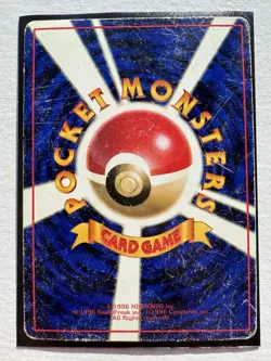 Caterpie No.010 Pokemon Card Japanese Glossy Vending Series Played - Image 2