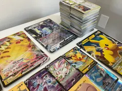 Assorted Pokémon cards with two cases - Image 1