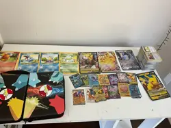 Assorted Pokémon cards with two cases - Image 5