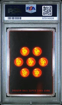 Vegeta Prideful Transformation SPR BT10-105 FOIL Dragon Ball Card Game PSA 10 - Image 2