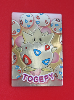 TOGEPI  (TOGEPY)--JAPANESE MEIJI EMBOSSED PROMO FOIL POKEMON CARD - Image 3