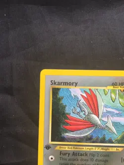 Pokemon Cards: Neo Revelation 1st Edition Rare: Skarmory 23/64 - Image 2