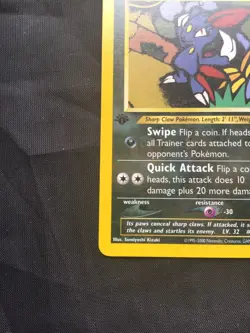 Pokemon Cards: Neo Revelation 1st Edition Rare: Sneasel 24/64 - Image 15