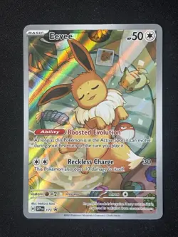 Pokemon Eevee 173 Sv: Scarlet & Violet Promo Cards Holo NM - Image 1