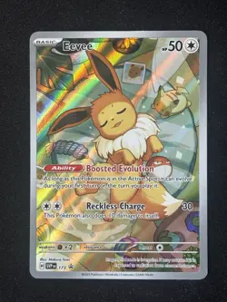 Pokemon Eevee 173 Sv: Scarlet & Violet Promo Cards Holo NM - Image 3