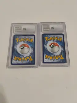 Pokemon Kangaskhan Ex 151/Pikachu Promo Full Art CGC Graded Holo Cards - Image 4