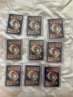 Vintage Pokémon TCG Lots 9 WOTC era cards: Rares Holos First Edition Base Set! - Image 5