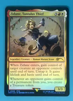 Zidane, Tantalus Thief Final Fantasy Foil - Image 4
