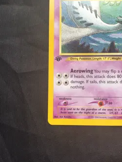 Pokemon Cards: Neo Revelation 1st Edition Rare: Lugia 20/64 - Image 15