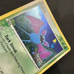 Pokemon Team Rocket Returns 82/109 Zubat Reverse Holo Stamped NM Card - Image 11