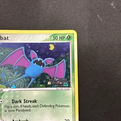 Pokemon Team Rocket Returns 82/109 Zubat Reverse Holo Stamped NM Card - Image 5