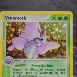 Venomoth Pokemon Card Ex FireRed LeafGreen Reverse Holo Foil 49/112 2004 âœ¨ - Image 6