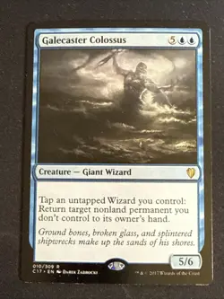 1x Galecaster Colossus (10) Commander 2017 LP MTG Magic the Gathering x1 MKE - Image 1