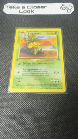 Exeggutor #35/64 - 1st Edition Jungle Regular Pokemon - EX+ - Image 2