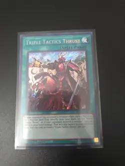 Yugioh Triple Tactics Thrust RA03-EN072 1st Edition Secret Rare NM - Image 1