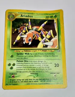 Pokémon Ariados Neo Genesis 27/111 – Single Vintage Trading Card Ungraded - Image 1
