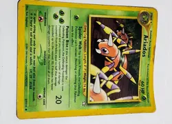 Pokémon Ariados Neo Genesis 27/111 – Single Vintage Trading Card Ungraded - Image 7