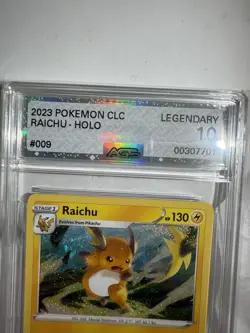 ⚡⚡ AGS 10 LEGENDARY Raichu CLL Classic Collection 009/032 Holo Pokemon Card Eng - Image 3