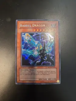 Yugioh Barrel Dragon MC1-EN002 Secret Rare Limited Edition LP - Image 1