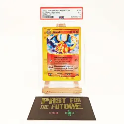 PSA 5 EX Glurak Pokemon 39/165 Expedition Reverse Holo DE - Image 1
