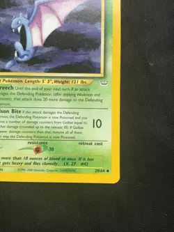 Pokemon Cards: Neo Revelation 1st Edition Uncommon: Golbat 29/64 - Image 14