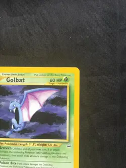 Pokemon Cards: Neo Revelation 1st Edition Uncommon: Golbat 29/64 - Image 3