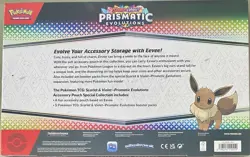 Pokemon TCG Prismatic Evolutions Accessory Pouch Special Collection Box Sealed - Image 4