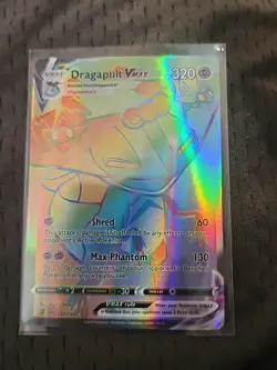 Dragapult VMAX (Secret) 197/192 Swsh02: Rebel Clash Holo Pokemon - Image 3