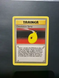 Pokémon TCG Devolution Spray Base Set Trainer Card 72/102 Regular Rare - Image 10