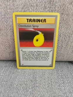 Pokémon TCG Devolution Spray Base Set Trainer Card 72/102 Regular Rare - Image 3