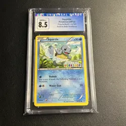 Pokemon Build A Bear Workshop Promo Card #14 Squirtle CGC 8.5 - Image 3