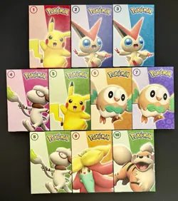 McDonalds Pokemon 2022 Match Battle Pack SEALED Complete Set of 10** Unopened - Image 1