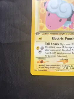 Pokemon Cards: Neo Revelation 1st Edition Uncommon: Flaaffy 28/64 - Image 5