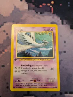 2001 Pokemon Neo Revelation Lugia 1st Edition #20 NM #20 - Image 1