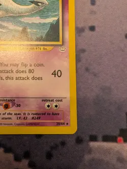2001 Pokemon Neo Revelation Lugia 1st Edition #20 NM #20 - Image 15