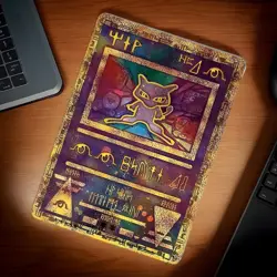Pokemon Card Ancient Mew Metal Colored | Collector's Edition - Image 11