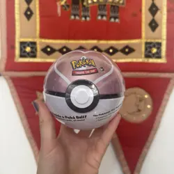 Pokemon TCG Love Ball Pokeball Tin (J21) RARE Pokémon New FACTORY SEALED - Image 1