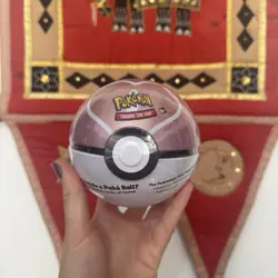 Pokemon TCG Love Ball Pokeball Tin (J21) RARE Pokémon New FACTORY SEALED - Image 7