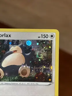Bleed Error SWIRL Snorlax 140/202 - SWSH Promo Cosmos Holo Pokemon TCG NM - Image 5