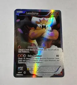 Pokémon Landorus Full Art - Black Star Promo - BW43 MP - Image 7