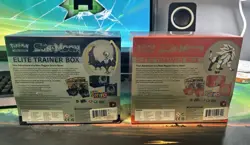 Pokemon TCG Sun and Moon Elite Trainer Box ETB Set Of 2 Factory Sealed Authentic - Image 8