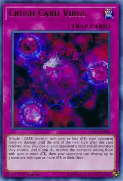 YUGIOH Crush Card Virus : LCKC-EN046 : UR 1st-ED NM - Image 1