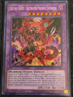 Destiny HERO - Destroyer Phoenix Enforcer 1st Ed MP22-EN209 Near Mint Yu-Gi-Oh! - Image 1